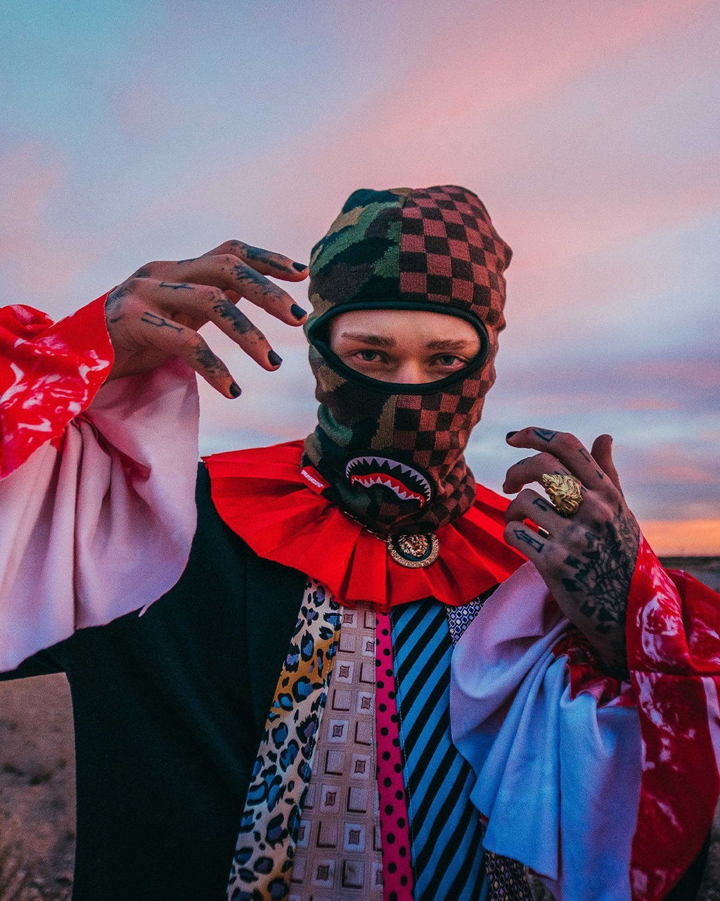 Limited Edition JUNGLE PARIS SKI MASK