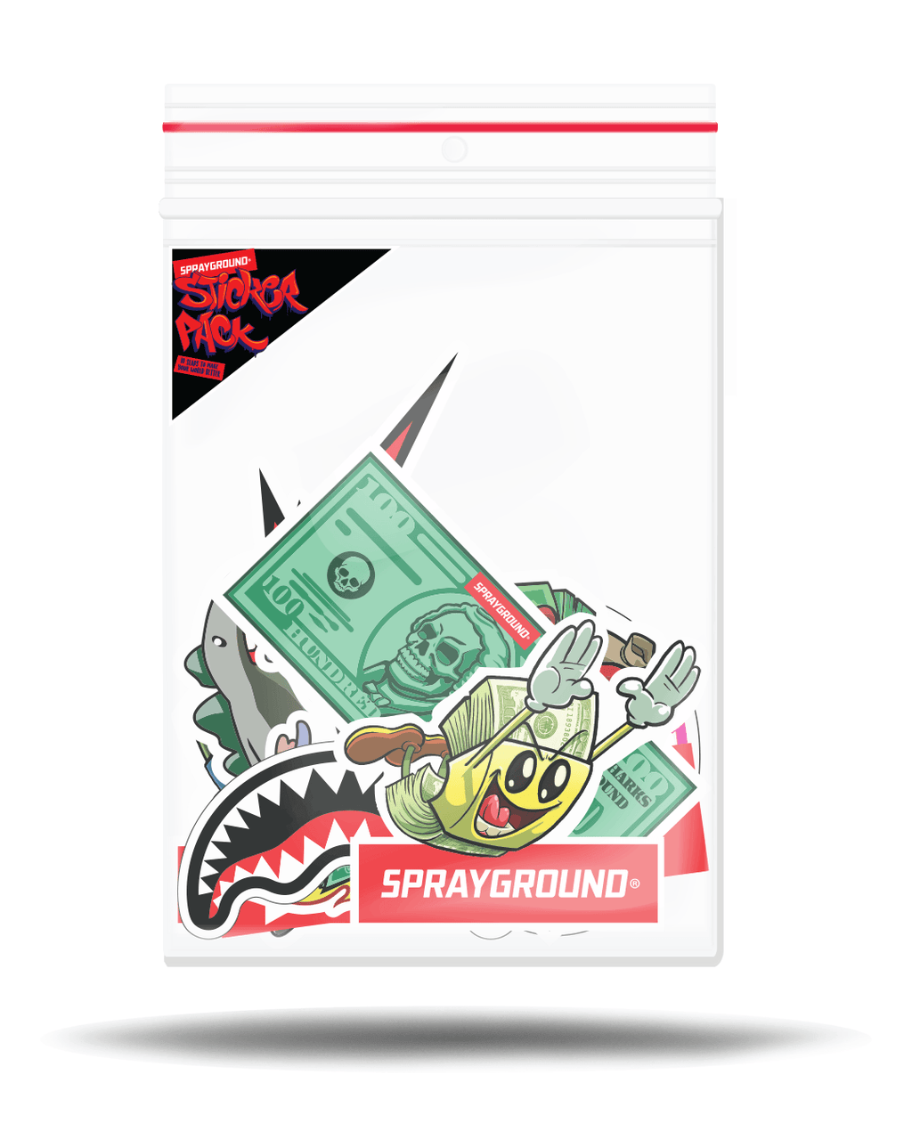 Limited Edition SPRAYGROUND STICKER 10 PACK